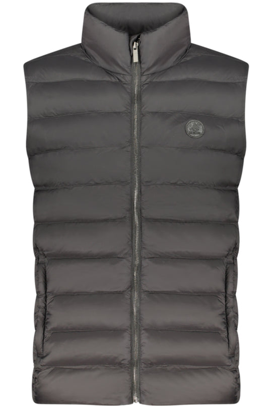 U.S. Grand Us Grand Men's Black Sleeveless Jacket