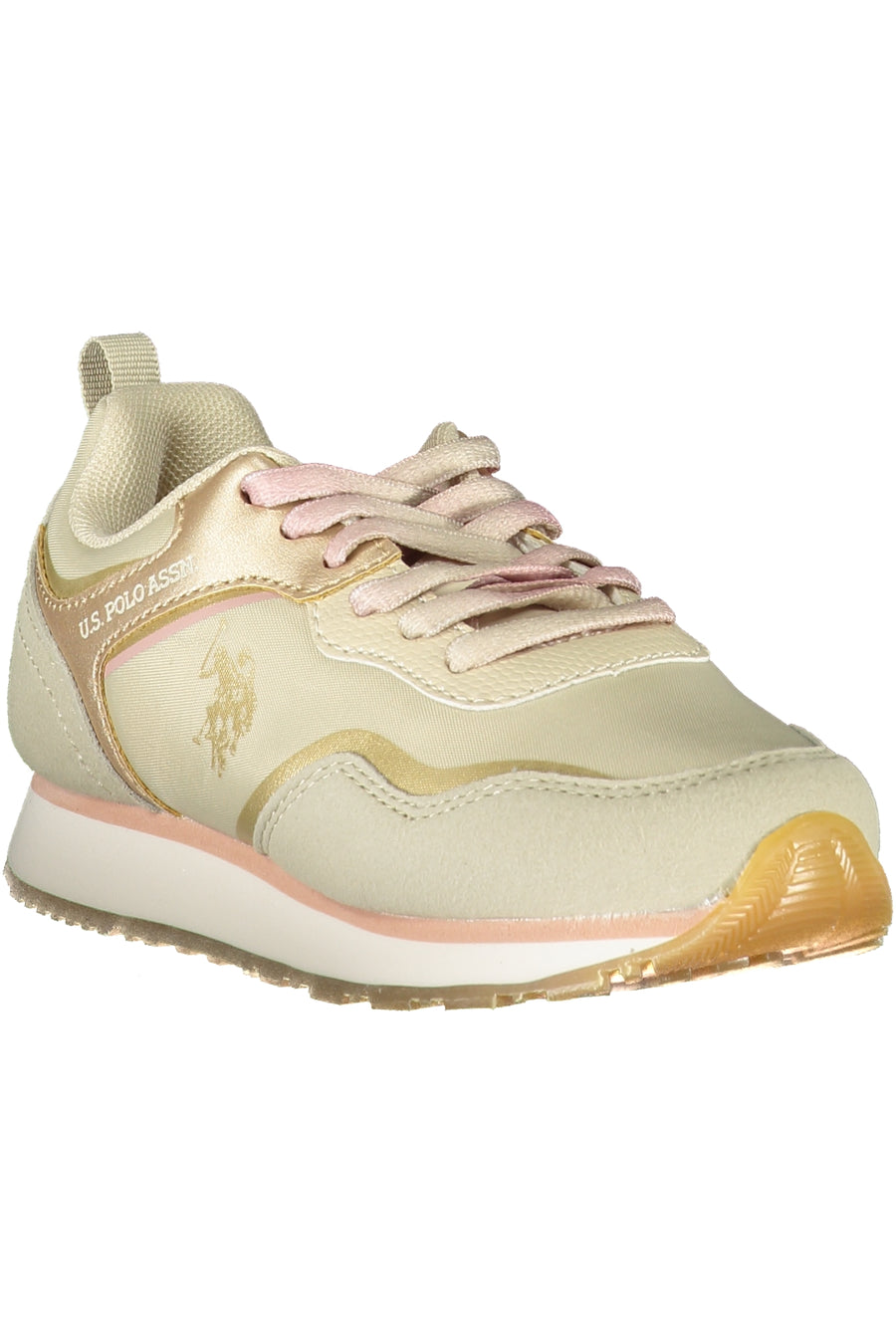 U.S. Polo Assn. Beige Children's Sports Shoes