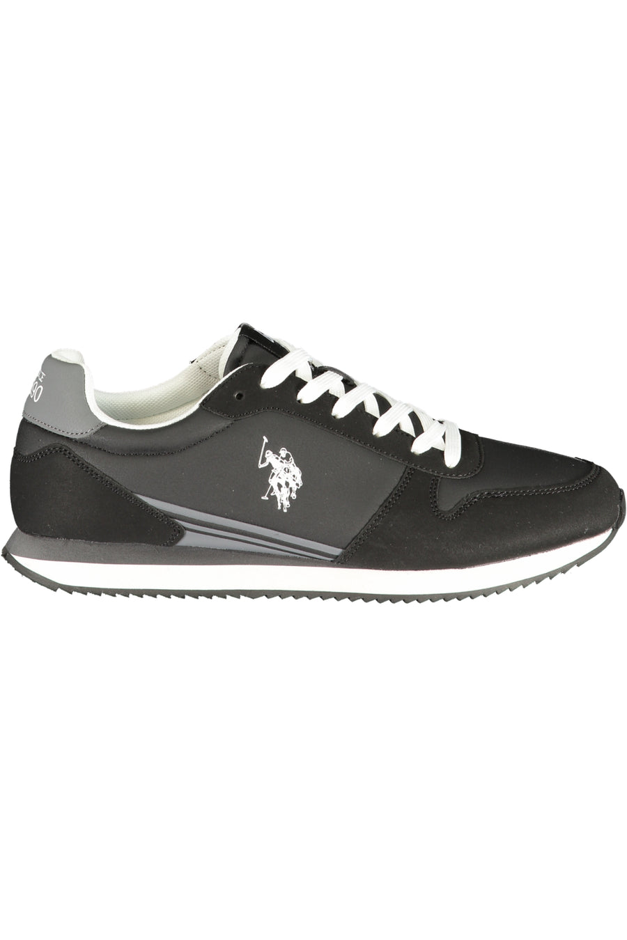 U.S. Polo Assn. Men's Black Sports Footwear