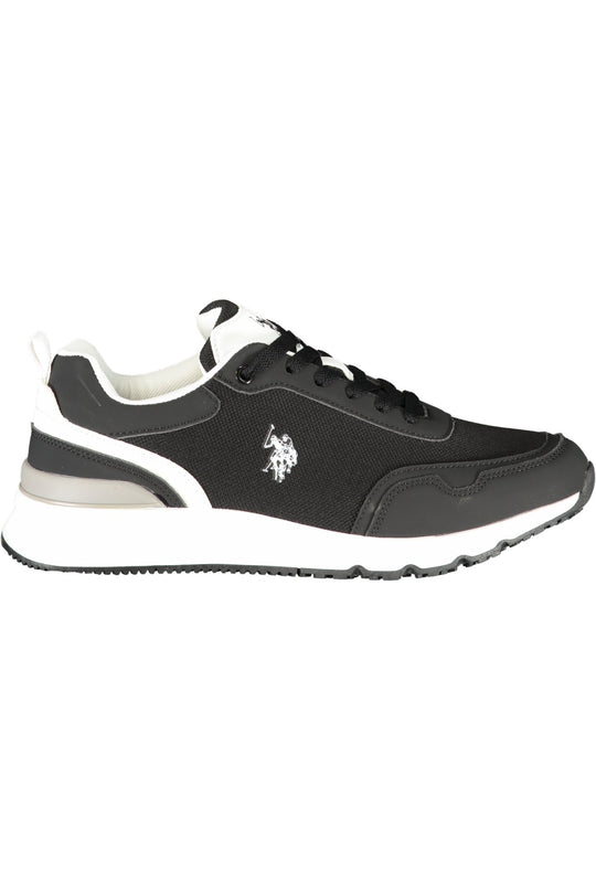 U.S. Polo Assn. Men's Black Sports Footwear