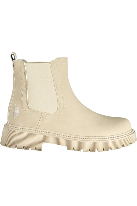 U.S. Polo Assn. Women's Beige Boots