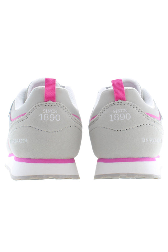 U.S. Polo Assn. Girls' Gray Sports Footwear