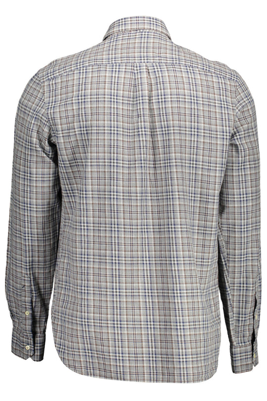 U.S. Polo Assn. Men's Long-Sleeved Shirt, Grey