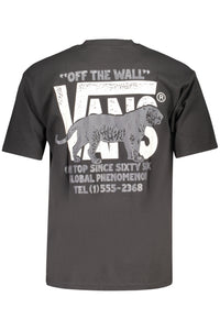 VANS MEN'S SHORT-SLEEVE T-SHIRT BLACK